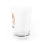 ぽぽち屋のしっぽぷりぷりポメラニアン Water Glass :right