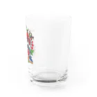 JapaneseArt Yui Shopの咲き誇れ Water Glass :right