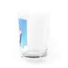 tamatamasuzuriの可愛いキツツキ Water Glass :right