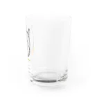 @umasuki♡shopのお馬さんの手書きイラスト入りグッズ Water Glass :right