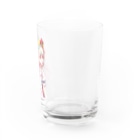 🌼*ﾟがーべらめらん*ﾟ🌼のピンクのでびる Water Glass :right