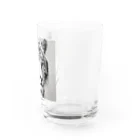 kinglureのホワイトタイガー Water Glass :right