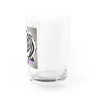 vieのBLACK_rose Water Glass :right