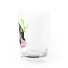 ダックス雑貨ひなたのお昼寝ドビーさん Water Glass :right