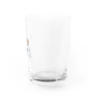 まいにちパリピのおにぎりヤンキー（べに鮭リーゼント） Water Glass :right