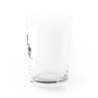  cat Holmesのdaily life at home Water Glass :right