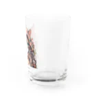 猫の憩い場の美人な猫 Water Glass :right