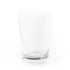𝐀𝐣𝐢𝐥𝐥𝐨 𝐨𝐫 𝐑𝐢𝐛𝐛𝐨𝐧のpink Lace up Water Glass :right