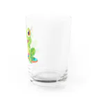 Tiny Cute Crittersのかわいいカエル Water Glass :right