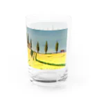 がぶちゃんのトスカーナ糸杉の風景 Water Glass :right