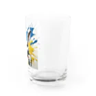 mojaのアートうさぎ🐰 Water Glass :right