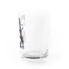 hokusoのAIイラストグッズ（蝶と鎖） Water Glass :right