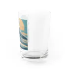 takotakoのクラシックサーフィン Water Glass :right