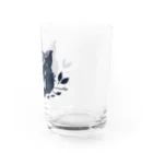 aokitaのマヌルネコ［ダークブルー］ Water Glass :right