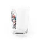 もふもふの美少女リーダーグッズ Water Glass :right