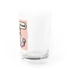 18ban's shopのリラックスするサイバーパンクな猫 Water Glass :right