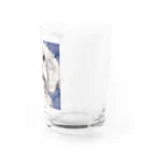 SHOP かわいいやのマルチーズ（ドット） Water Glass :right