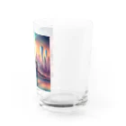 wloop01のニューヨークの幻想的風景のグッツ Water Glass :right