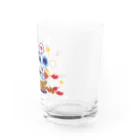 ミニマムユニヴァース@SUZURIのデビねこくんとデビねずちゃん グラス やきいも Water Glass :right