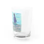 つぎのラピス島ペンギン Water Glass :right