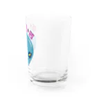 LalaHangeulの외계인(宇宙人) ハングルデザイン Water Glass :right