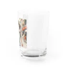 底辺の底辺好きな事を気ままに…。の走る元気な女の子 Water Glass :right