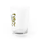 串カツワールドの串カツの妖精クシニョロ（仙台弁おだずなよ） Water Glass :right