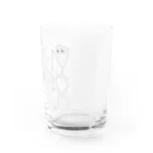 串カツワールドの串カツの妖精クシニョロ（クシニョロワールド） Water Glass :right