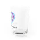XIN地球369ショップのXIN地球ツインイルカLOVE♡ Water Glass :right