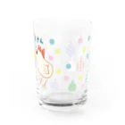 とりさん・ぶたさん・ねこの家のとりさん・ぶたさん　グラス Water Glass :right