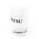 串カツワールドのkushikatsuグッズ Water Glass :right