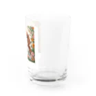 melu609の仲良しキャバリアちゃん Water Glass :right