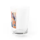 ねこの日常の猫×美少女 Water Glass :right