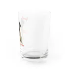 mimosaのI am Pug!　 Water Glass :right