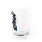 WA-TA craftのRED_EYES Water Glass :right