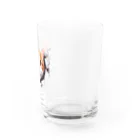 飛び出す！アニマルショップの飛び出す猫 Water Glass :right