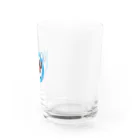 uzuemonのうずえもんロゴ Water Glass :right