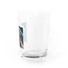 dcgnori／ワンコ画像のプリズムシャドードッグ Water Glass :right