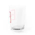 .P.T.I.N. HIKEの.P.T.I.N. HIKE - ACCESSORY  "SQUARE RED LOGO"  Water Glass :right