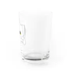 bajo_la_nieveの窓から猫 Water Glass :right