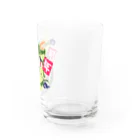 kazeou（風王）のおとぼけ辰年(文字あり) Water Glass :right