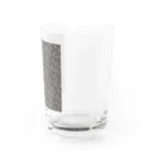 B-catの微生物パターン灰_アイテムいろいろ Water Glass :right