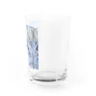 白銀屋の美しい冬の景色 Water Glass :right
