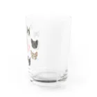 みきぞーん｜保護猫 ミッキー画伯と肉球とおともだちのmuchaguraainima Water Glass :right