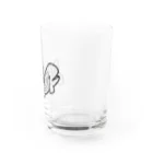 ｷｸﾐｰｶﾌｪのハクジラとキクミーさん Water Glass :right