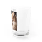 どうぶつ王国の激かわポメ Water Glass :right