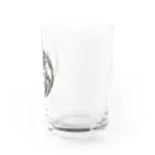 Love and peace to allの開運龍 Water Glass :right