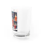 ReoReo-Artの冬のカクテルシリーズ Water Glass :right