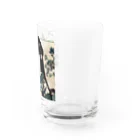 みそきなこ屋の和風美人3 Water Glass :right