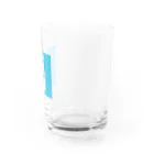miyUSHIのmiyUSHI牛乳瓶BLUE Water Glass :right